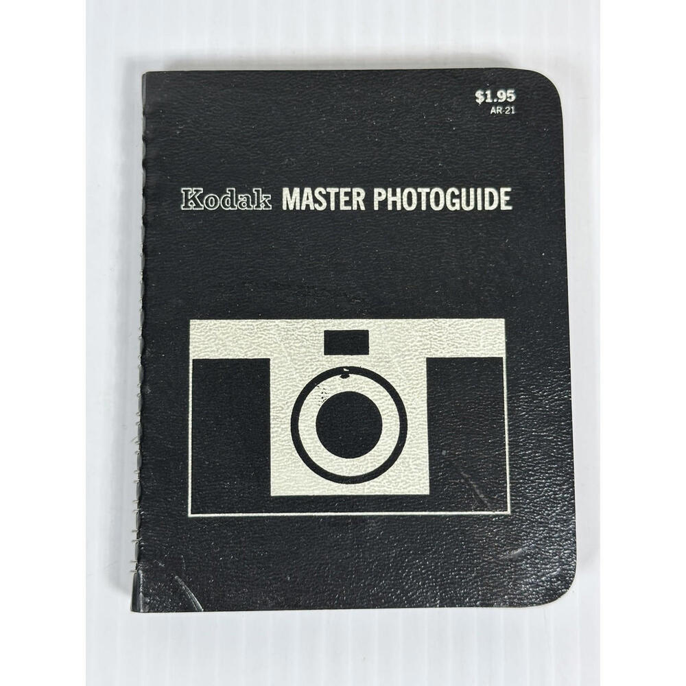 Vintage 1968 First Printing Camera KODAK MASTER PHOTOGUIDE REFERENCE POCKET BOOK